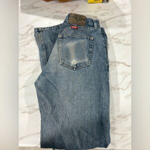 Wrangler Men's Relaxed Blue Jeans